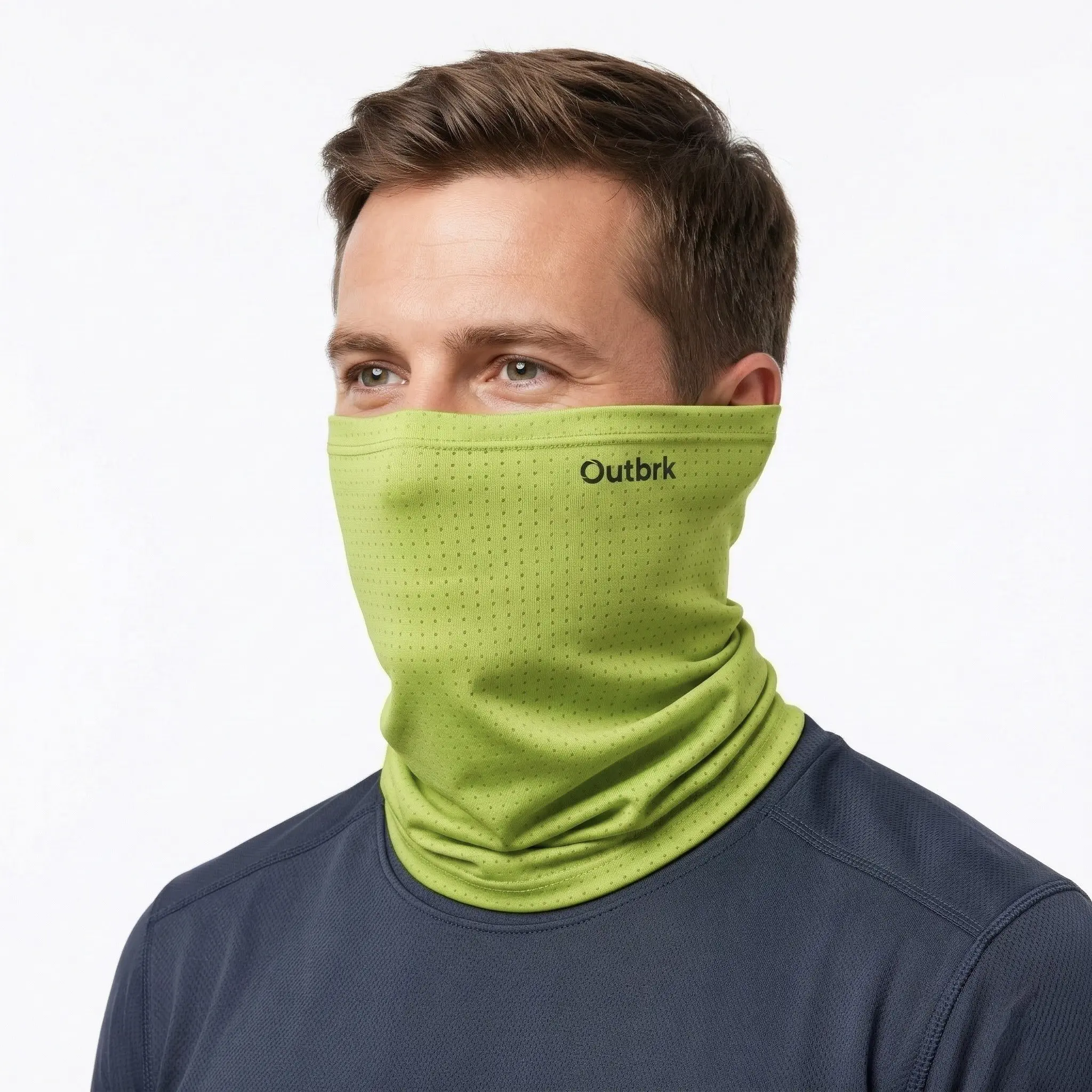 3pcs Lightweight Men's Summer Cooling Face Mask, Breathable Neck Choker, Ideal for Driving, Cycling, Fishing, Outdoor Activities, Daily Wear