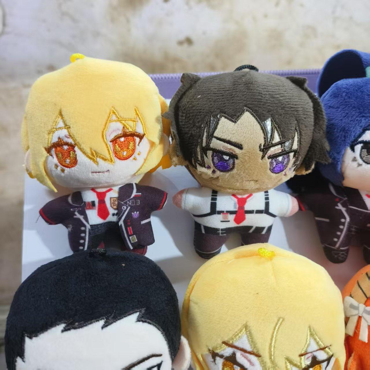 10cm Anime Limbus Company Plush Toys Cotton Plushie Doll Ishmael Dante Faust Don Quixote Palm Cartoon Stuffed Peripherials Gifts