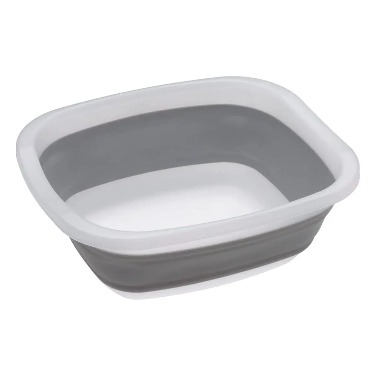Collapsible Utility Tub, Space-saving Foldable Tub for Washing, Soaking, and Storage in Kitchen or Outdoors