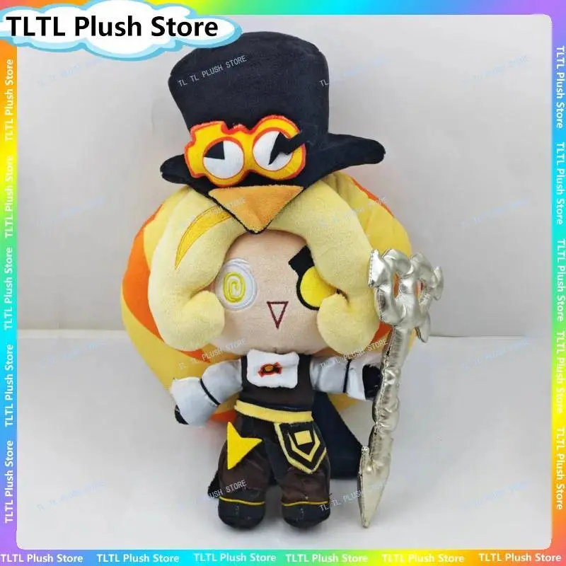 Timekeeper Plush Game Cookie Run Plush Toy Doll Soft Stuffed Cartoon Character Toy Home Decoration Collectible Gift Game Fans