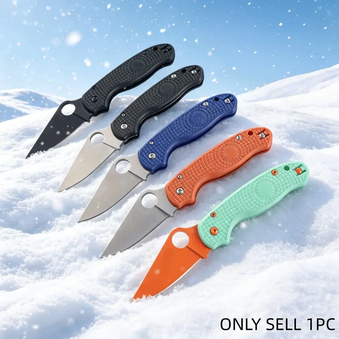 1pc 223 Folding Knife, Non-Slip Handle, Lightweight Durable Pocket Knife, High Hardness Precision Blade, Ideal for Picnic Camping Fishing, Men's Gift