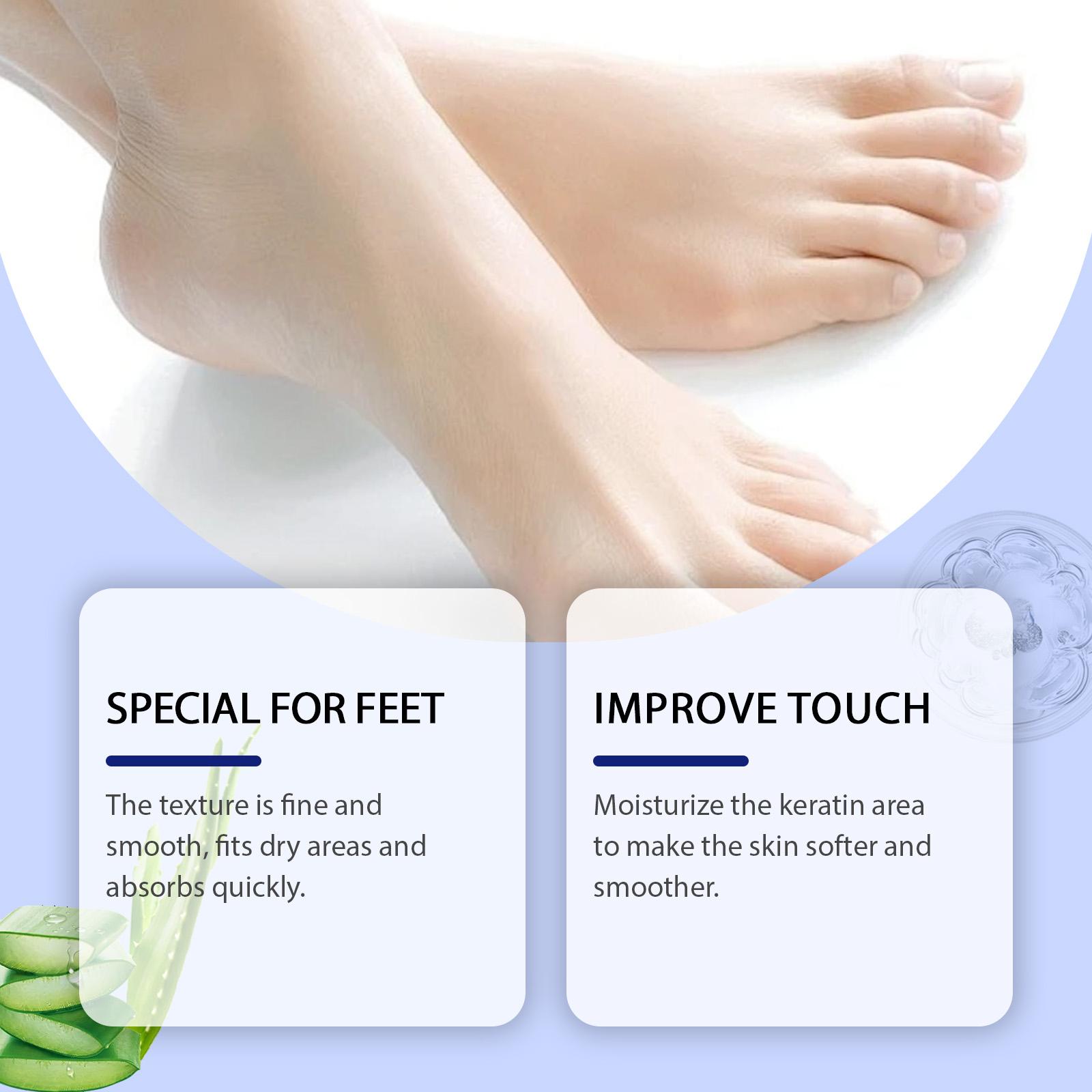 Moisturizing Protective Foot Cream HK-A07-0006-01 100g Daily Care Hydrating Nourishing for Dry Feet Urea Glycerin Mineral Oil - Moisturize