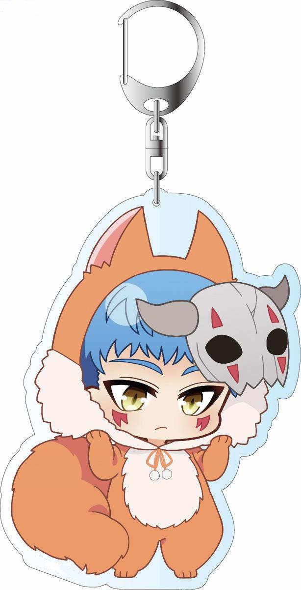 Fans Gifts Anime HD Figures Yun Zeno Jaeha Sinha Kija Hak Yona Pukkyu Ver Acrylic Keychain pendant Ornament Collection About 6cm