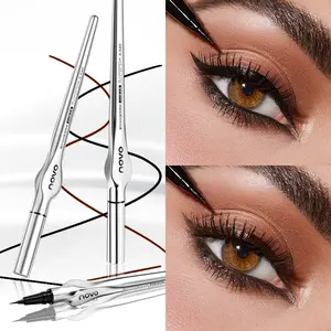 Waterproof Matte Liquid Eyeliner Pen, Ultra-Fine, Fast-Drying, Smudge-Proof, Easy Glide Formula, Perfect for Bold Makeup, Ideal for Beginners
