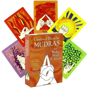 68pcs Luxury Edition Mudra Cards, Educational Card Game for Adults and Teens, Premium Paper Material, Mystery Game Type, Body and Mind Mudras