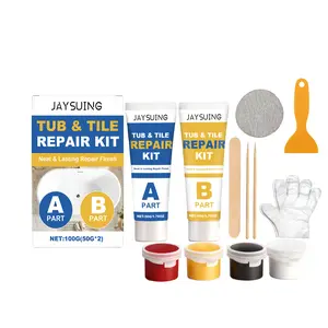 Jaysuing Tile Repair Set, Home Grouting, Ceramic And Marble Grouting, Ab Glue Sealing And Repair Set,1set