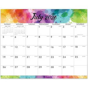 Calendar 2026-2027 - July 2026 - December 2027, 18 Months Calendar 2026-2027,  Monthly Calendar, 8" x 10", -off Pad