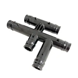Ppsu Six-Way Quick Connect Fitting, Pexa Fast Connection Pipe Fittings, Water Supply Pipeline Connector, Durable and Reliable Plumbing Parts