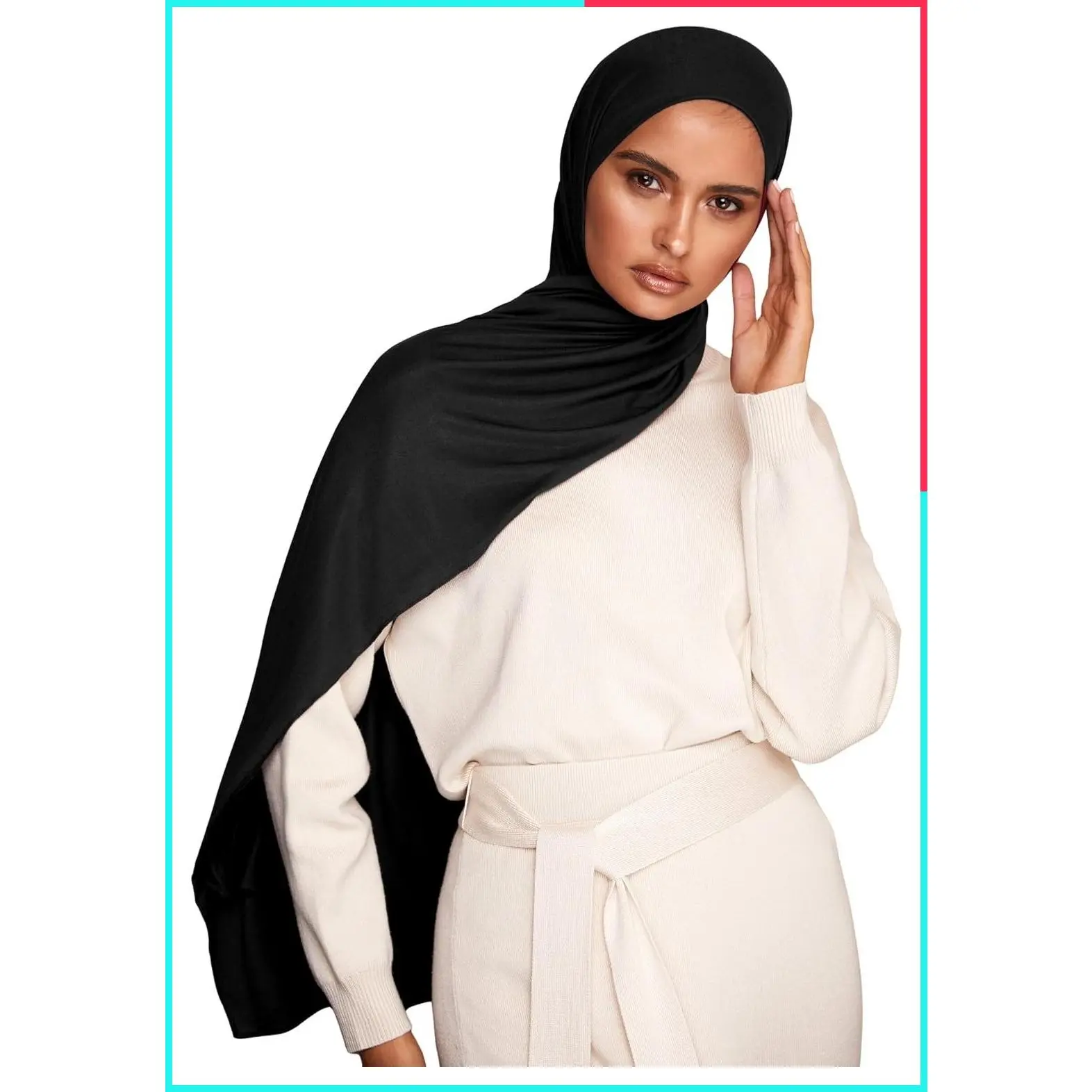 Premium Jersey Hijab Scarf for Women, Islamic Headscarf Wrap