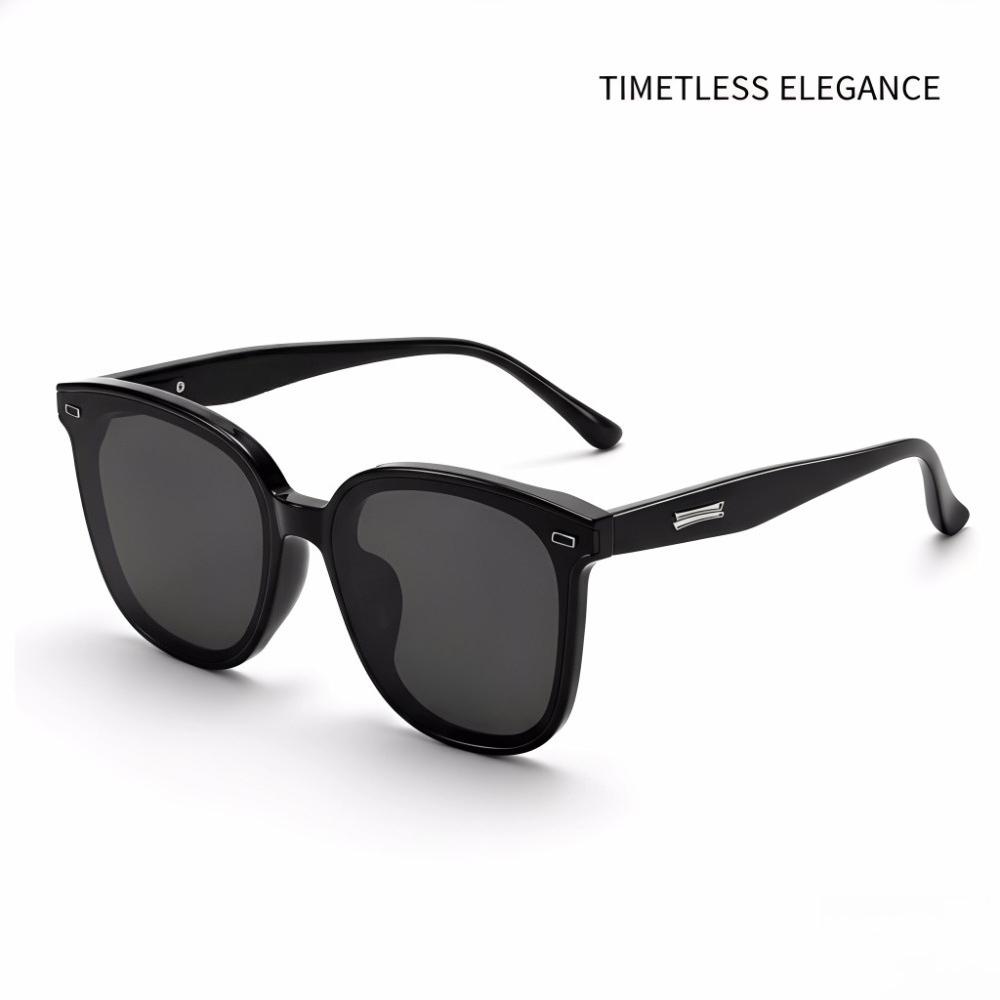 Polarized Square Sunglasses Unisex Premium Eyewear, Retro Rectangle Multi-Color Collection UV400 Protection Lightweight Fashion Style for Everyday Casual Outdoor Driving