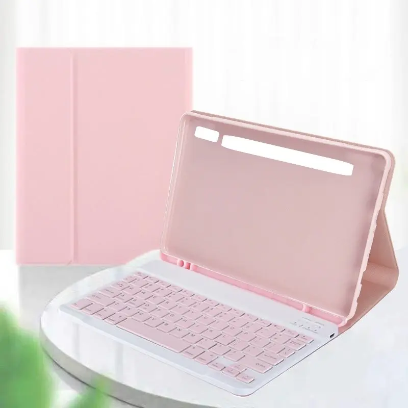 Wireless Magnetic Keyboard Case, Tablet Keyboard for Samsung Galaxy Tab S10 Lite/ S10 FE/ S9 FE 5G 10.9 Inch/Tab S9 11 Inch, Protective Cover, Tech Accessories