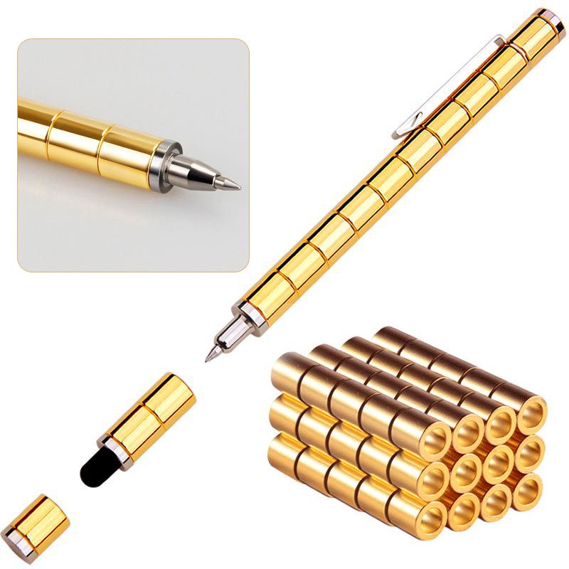 Black Technology Transformable Magnetic Pen Student Stress Relief Magnetic Levitation Multifunctional Magnet Pen Magnetic Toy