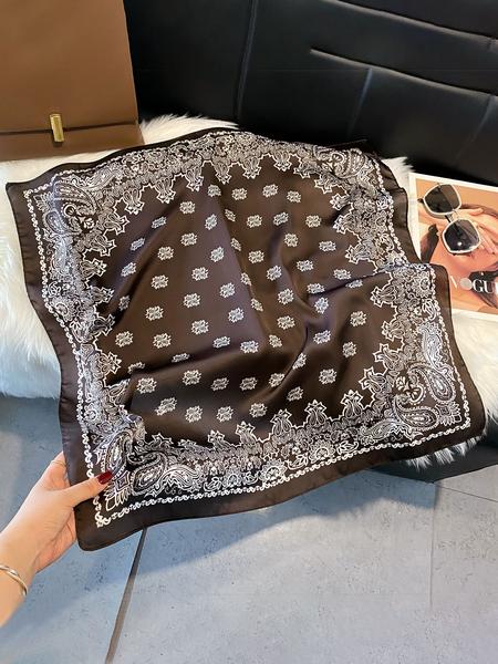 Women's Floral Fashion Scarf for Everyday Use, Elegant Headscarf and Hair Band, Perfect Accessory for All Seasons