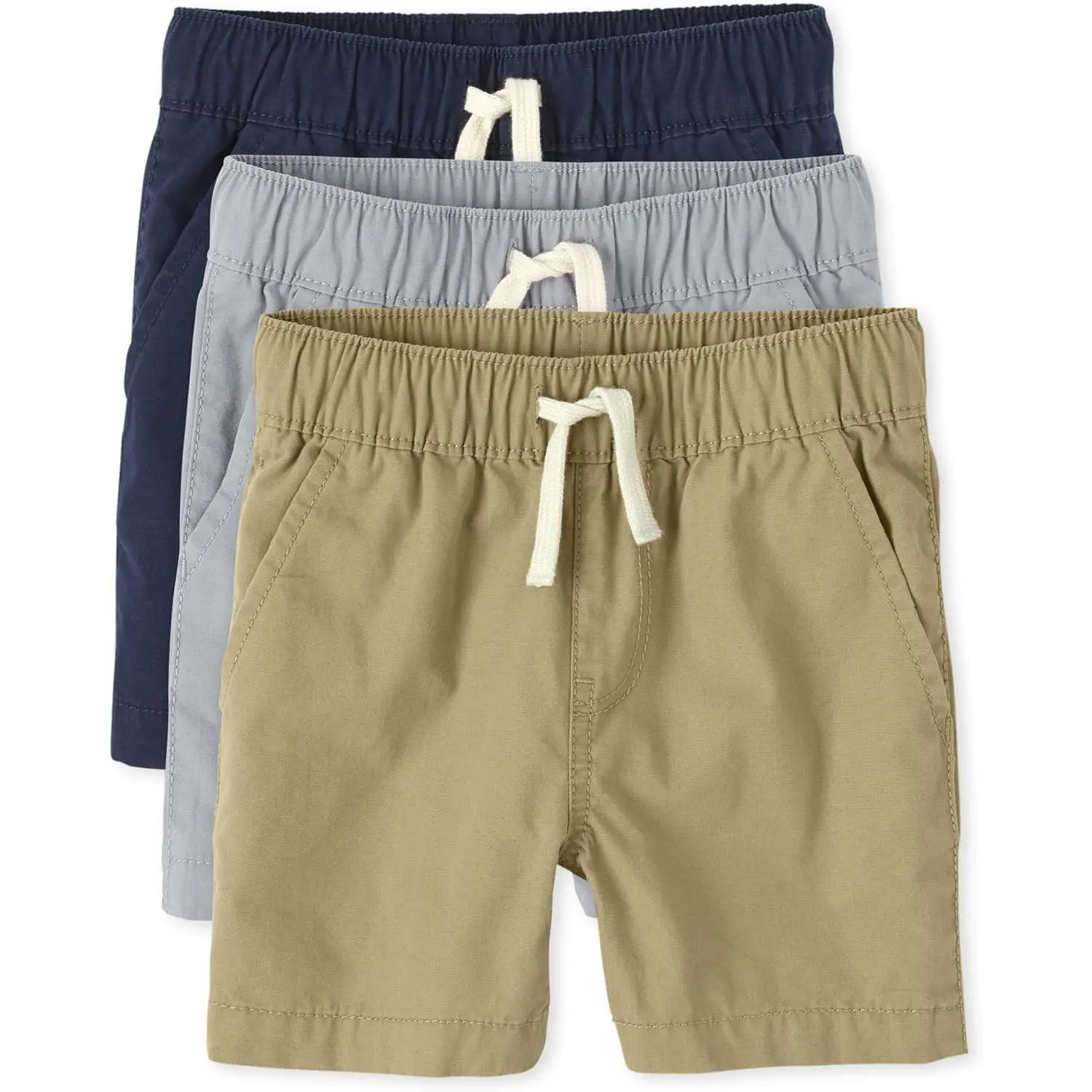 The Children's Place Boys and Toddler Essential Jogger Shorts Overalls
