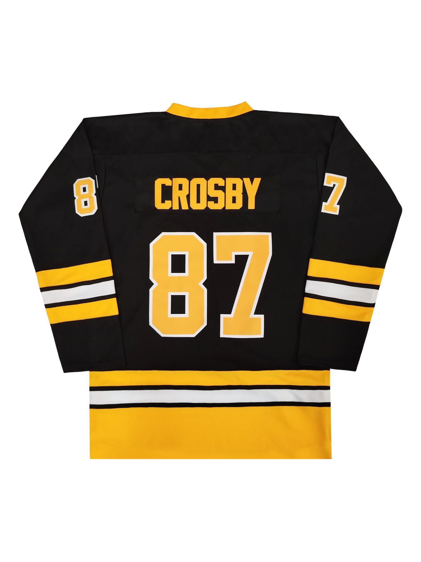Men's Embroidery Hockey Jersey, Loose Retro Style Long Sleeve Ice Hockey Top for Training & Competition, Casual Sportswear for Outdoor Activities, Athletic Activewear, Athletic Shirt