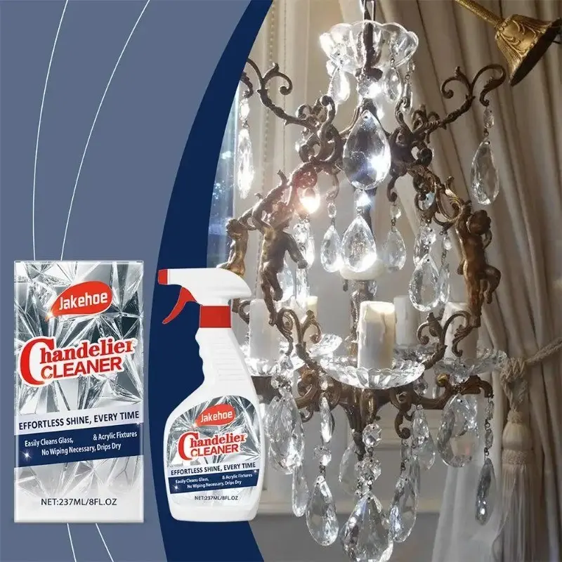 Dust Remover Spray For Chandelier No Wipe Crystals Chandelier Light Fitting Cleaner Spray For Home Cleaning Agent B0H7