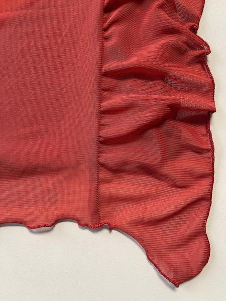 Women's Plain Ruffle Trim Long Sleeve Dress, Elegant Fashion Casual Sheer Mesh Dress for Daily Outdoor Wear, Women Dress for All Seasons，black tie wedding guest dress