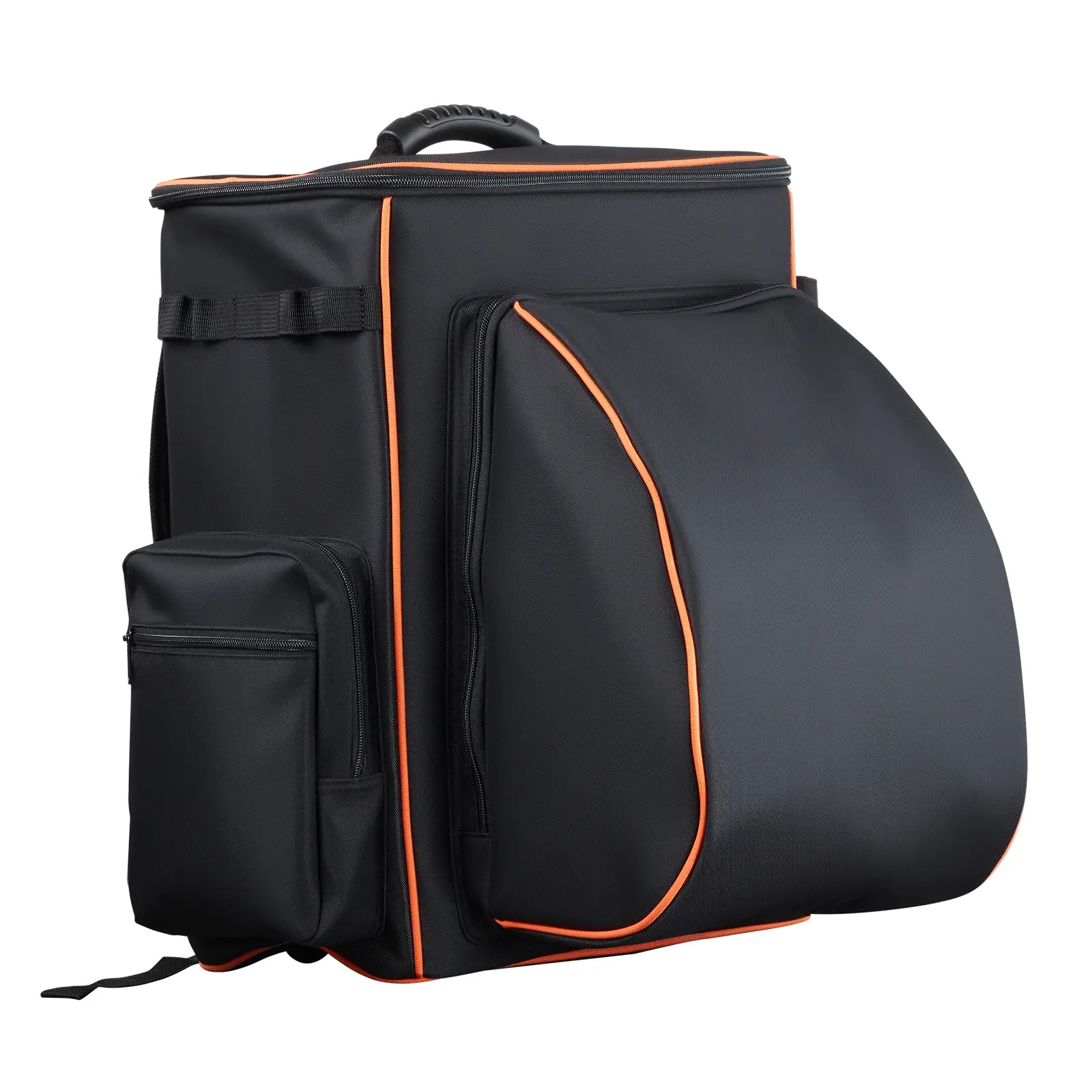 Welding Backpack, Welder Backpack for Tools and Helmet, 600D Polyester Construction, Enhanced Comfort