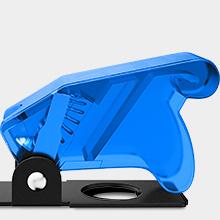 Nilight 5Pcs 3Pin SPST ON-Off Blue LED Toggle Switch