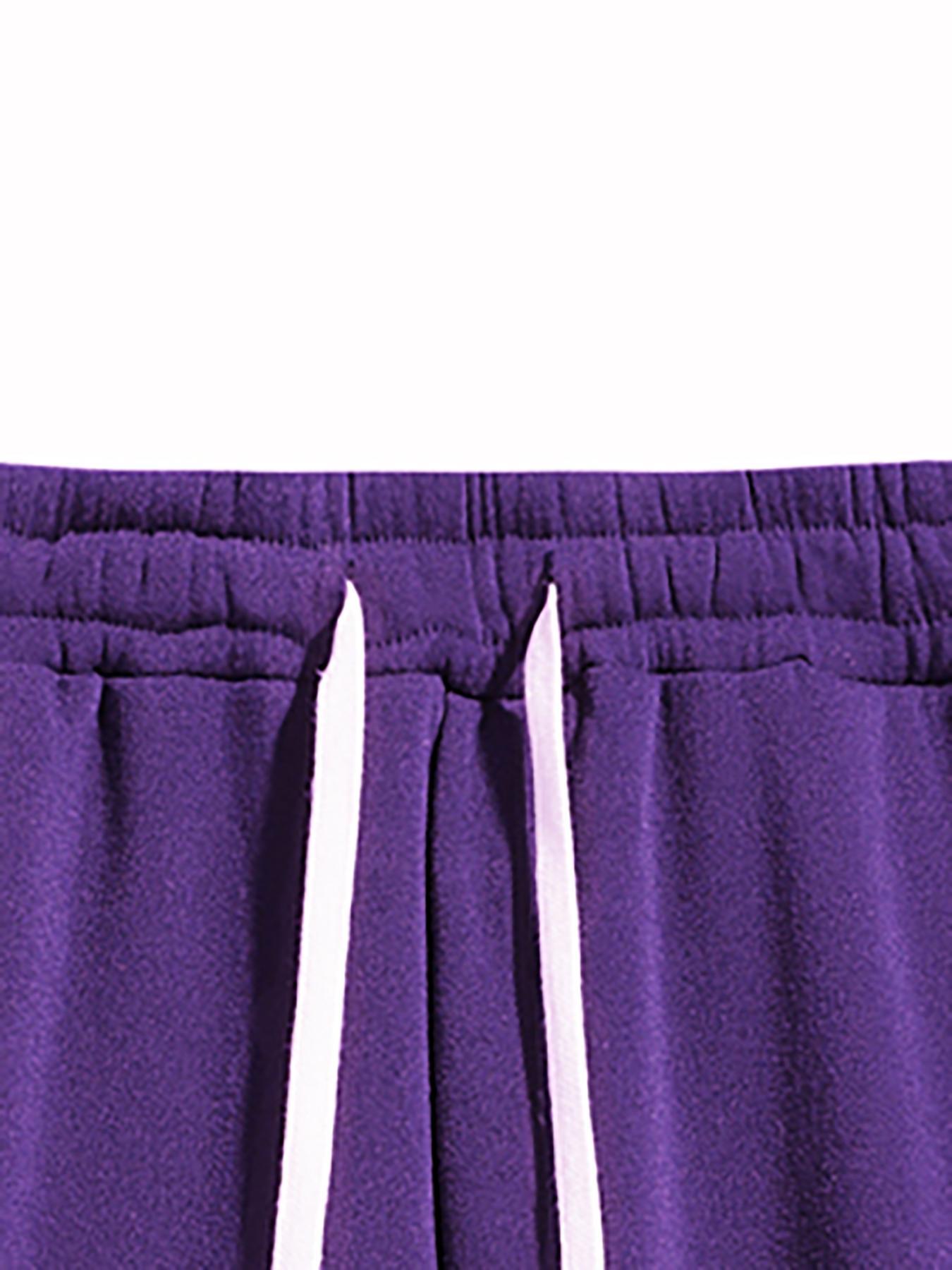 Unisex Solid Zip Up Hoodie & Drawstring Waist Sweatpants Two-Piece Set, Streetwear Tracksuit Set, Casual Long Sleeve Hooded Sweatshirt & Jogger Pants for Daily Wear, Men's Two-piece Outfits for Fall & Winter