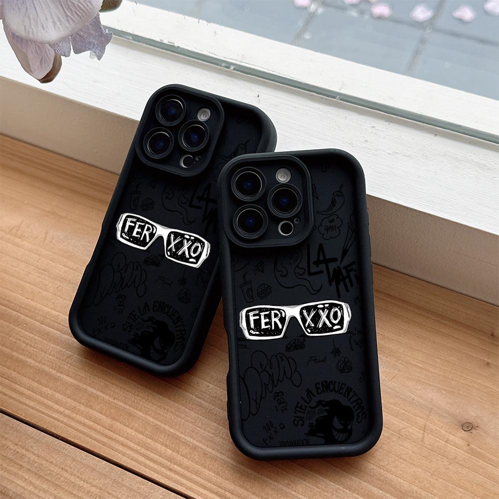 Popular Rapper F-Ferxxo Phone Case for iPhone 17 E Air Pro ProMax iPhone16 15 14 Plus 13 12 Mini 11 X XS XR - Shockproof Soft TPU Back Cover