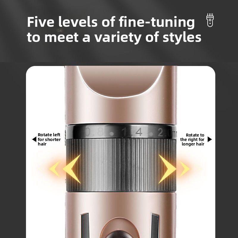 Household hair clipper, electric hair trimmer, hair cutter, hair shaving device, adult self-haircut tool, children's silent clipper