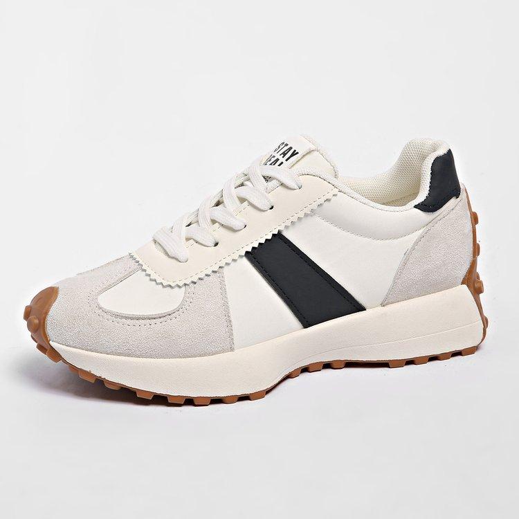 【Clearance Sale】Women's Low-Top Flat Sneakers - Breathable Lace-Up Closed-Toe Low Casual Trainers, Non-Slip Custom-Fit Comfortable Footwear for Daily Wear & Gym, Sneakers for Women