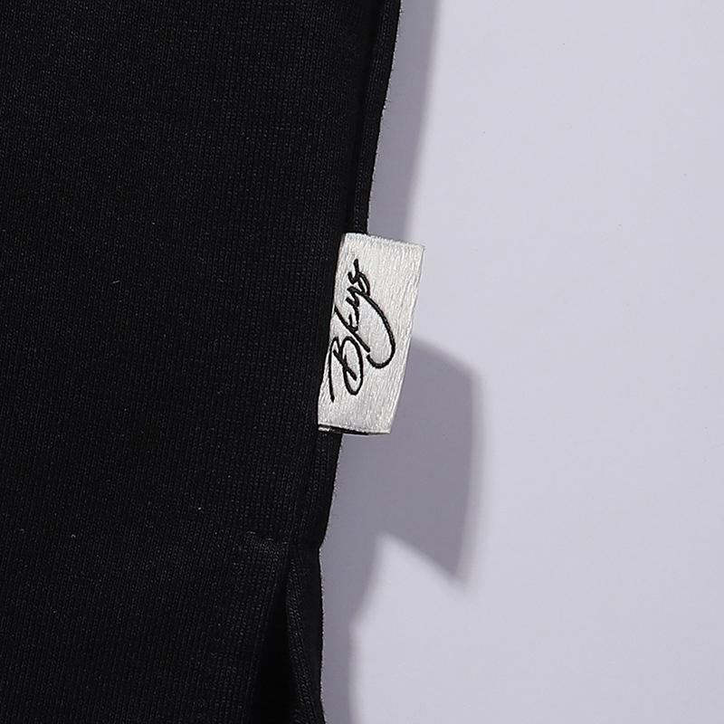 Vintage Washed Heavyweight BKYS Hip Hop T-Shirt, Bling Rhinestone & Hot Stamping Glitter Graphic, Retro Y2K Streetwear Loose Cotton Short Sleeve Tee for Men Women