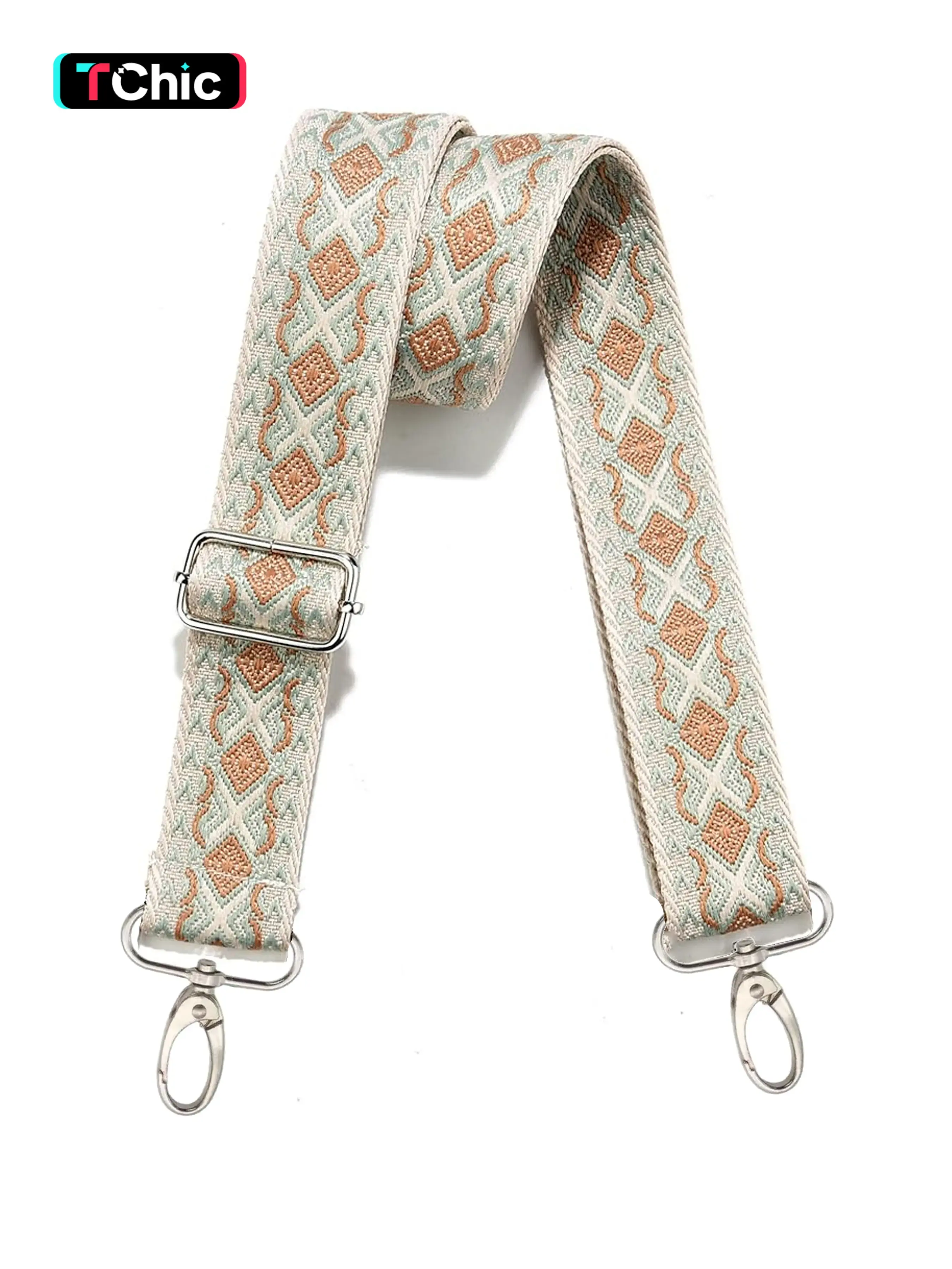 Purse Strap Replacement Crossbody Wide Shoulder Strap Adjustable Canvas Straps Handbag Strap Replacement Belts Casual Comfy Strap Boho Adjustable Strap