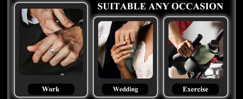 CASSIECA Tungsten Wedding Rings for Men Women 8MM Mens Wedding Band Black/Silver/Gold Matte Surface Polished Edge Engagement Promise Ring Comfort Fit 6-14 High Quality Materials Sturdy Durable Hypoallergenic CASSIECA Tungsten Wedding Rings for Men Women 8MM Mens Wedding Band Black/Silver/Gold Matte Surface Polished Edge Engagement Promise Ring Comfort Fit 6-14 High Quality Materials Sturdy Durable Hypoallergenic