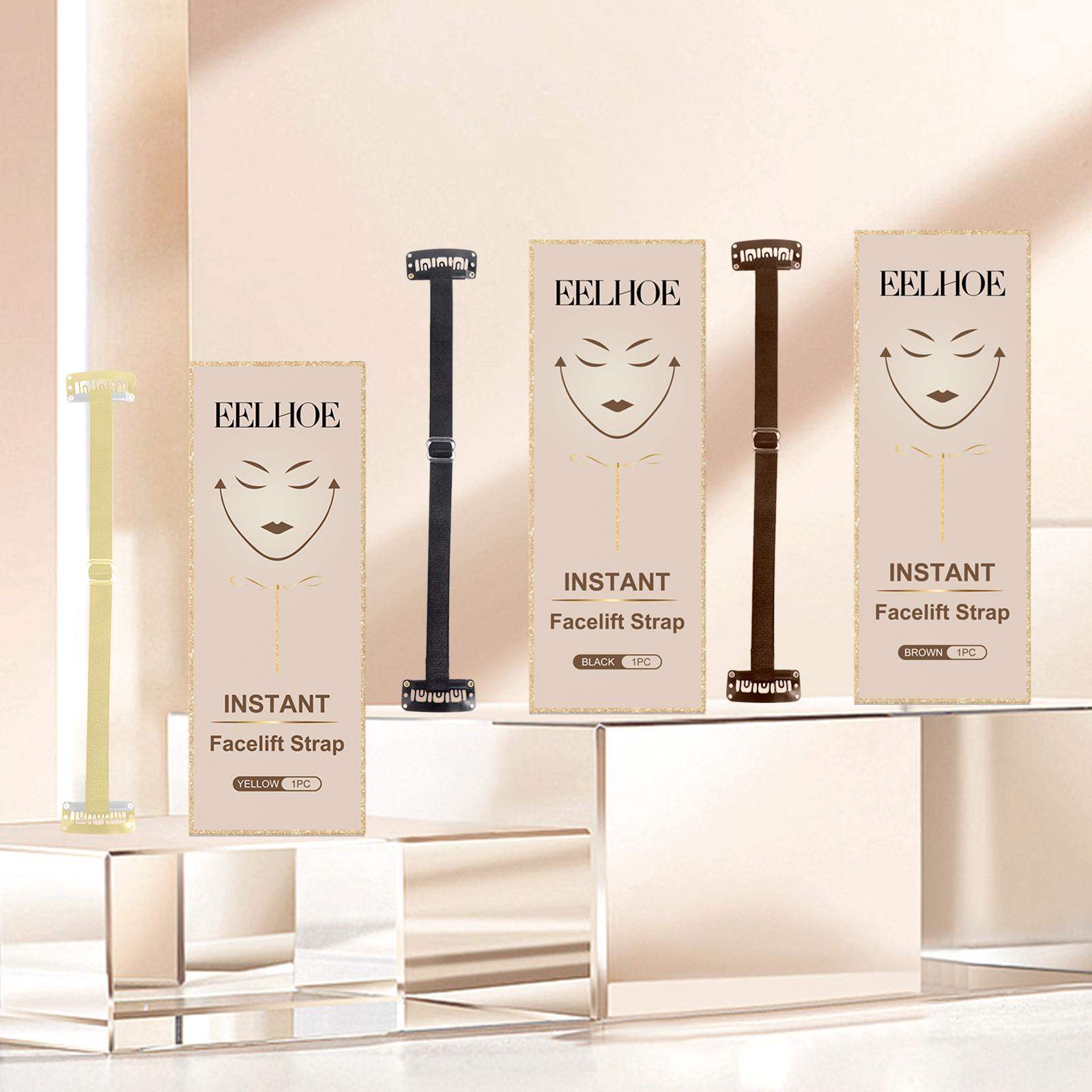 Facial Lifting Strap Set, 3 Counts/set Improve Facial Skin Lines & Contours Lifting Tool, Facial Skin Care Tool for Women & Men
