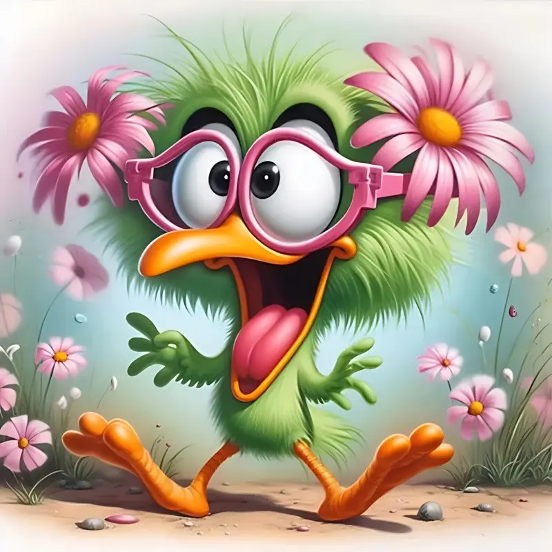 New Fun Green Bird 5D DIY Diamond Painting Kit, Diamond Art Painting Crafts, Suitable for Bedrooms, Kitchens, Classrooms, Dining Rooms, and Living Rooms. Features Round Diamonds, No Framing Required. Ideal as a Holiday Gift for Occasions Such