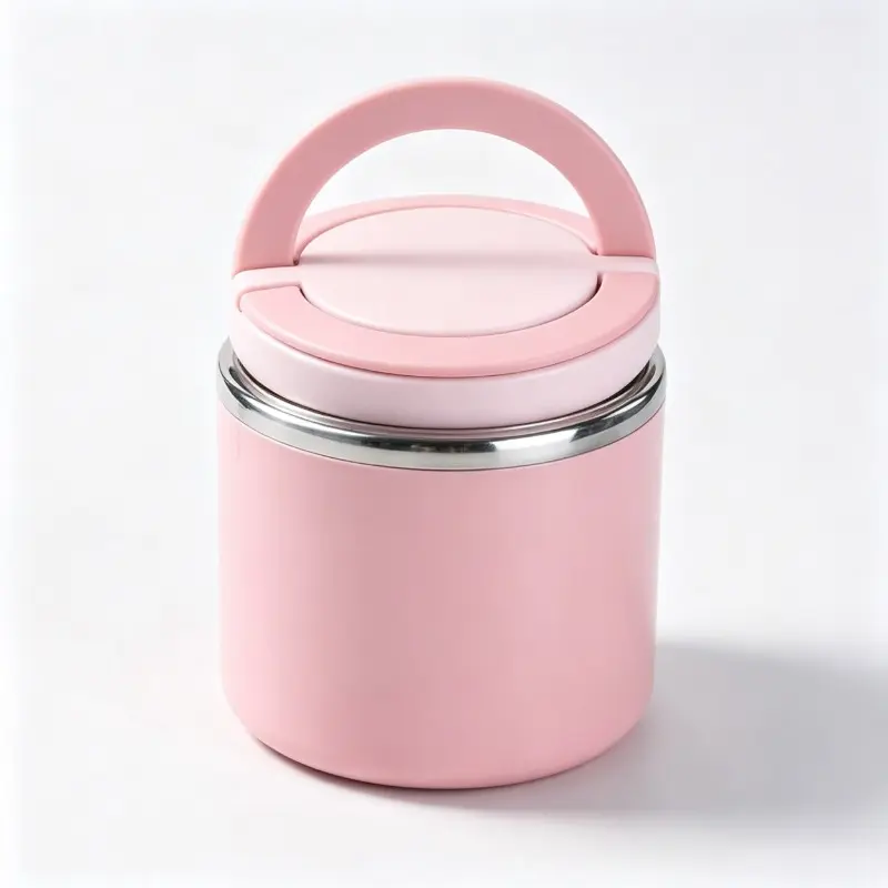 Mini Stainless Steel Insulated Soup Cup, Portable Sealed Lunch Box, Vacuum Insulated Food Container, Ideal for Students and Office Workers