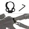 1/2pcs Dual Ring Harness Adapter, Robust Durable Metal Qd Buckle Attachment, Compatible with Sr-556/762/22, Ar-556, Fixing Components