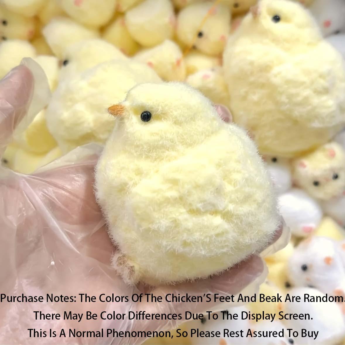 2 Taba Squishy Chicken Toys, Handmade Stress Relief Decompression Squeeze Squeezable Toys for Adults, Fun Christmas and Birthday Gift for Kids, Fidget Relief