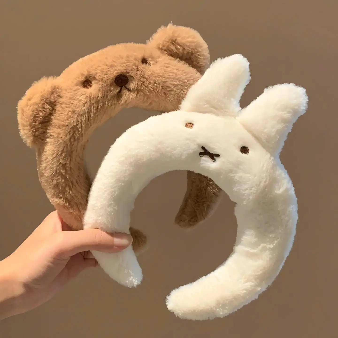 New Kawaii Miffys Headband Cute Anime Rabbit Headband Taking Photo Washing Face Super High Cranial Pressure Hair Ornaments Gift