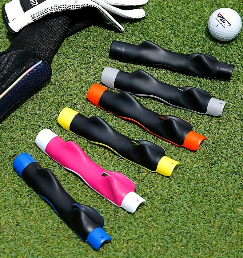 Golf Grip Corrector - Adjustable, Ergonomic Grip Aid for Beginners, ABS Material, Blue,Golf Grip Aid |     Adjustable Grip |     Ergonomic Design