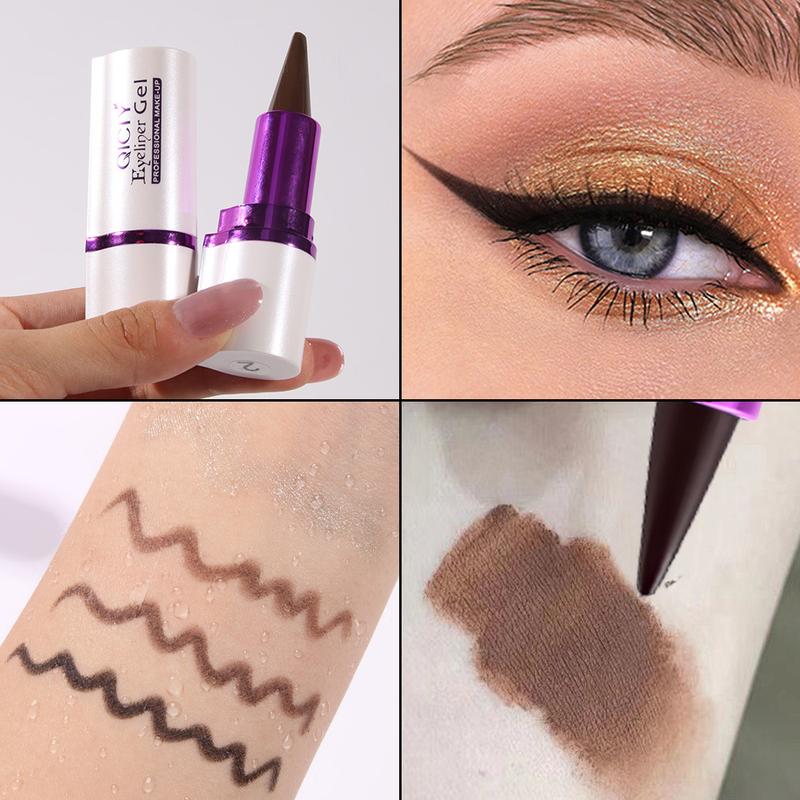 "Waterproof & Sweatproof Gel Eyeliner – Silky Smooth Application, Long-Lasting Durability for All-Day Wear"