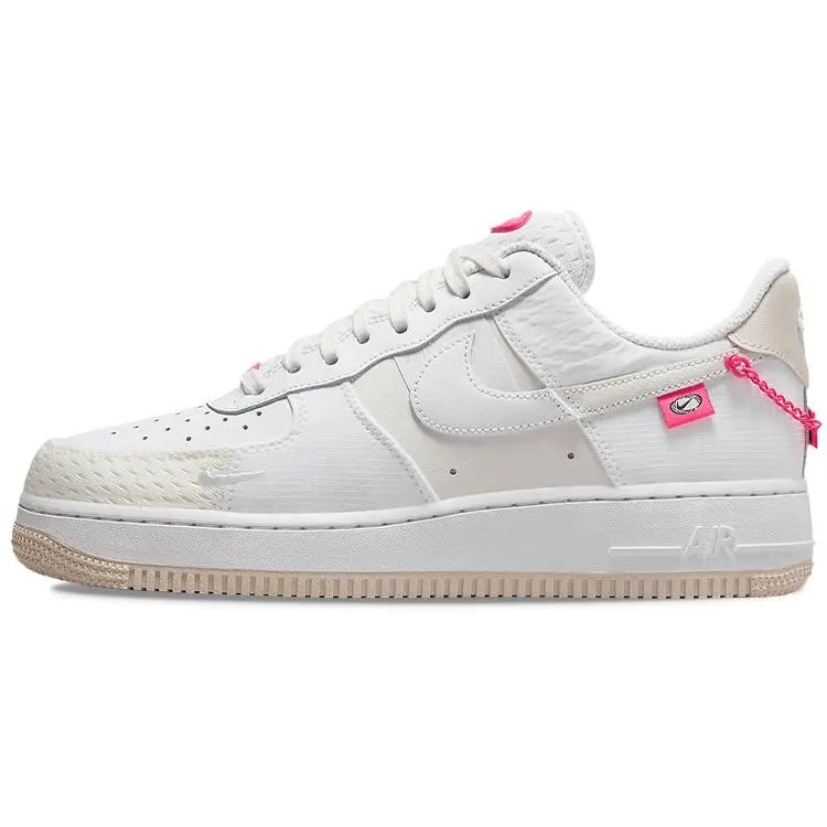 Nike Air Force 1 Pink Bling Street Dance Low-Top Sneakers for Women Verifiable, with credentials and supporting global authentication
