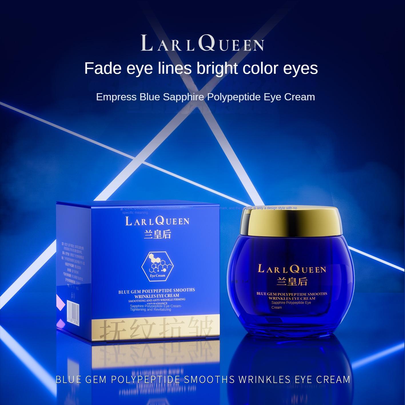 Blue Sapphire Eye Cream, Moisturizing Eye Cream, Lifting and Firming Eye Care Product for Women & Men, Daily Skincare Product for Daily Use