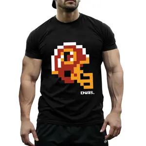 Commanders Classic Tecmo Bowl Helmet Mens/Womens Unisxe Cotton T-Shirt - T Shirt