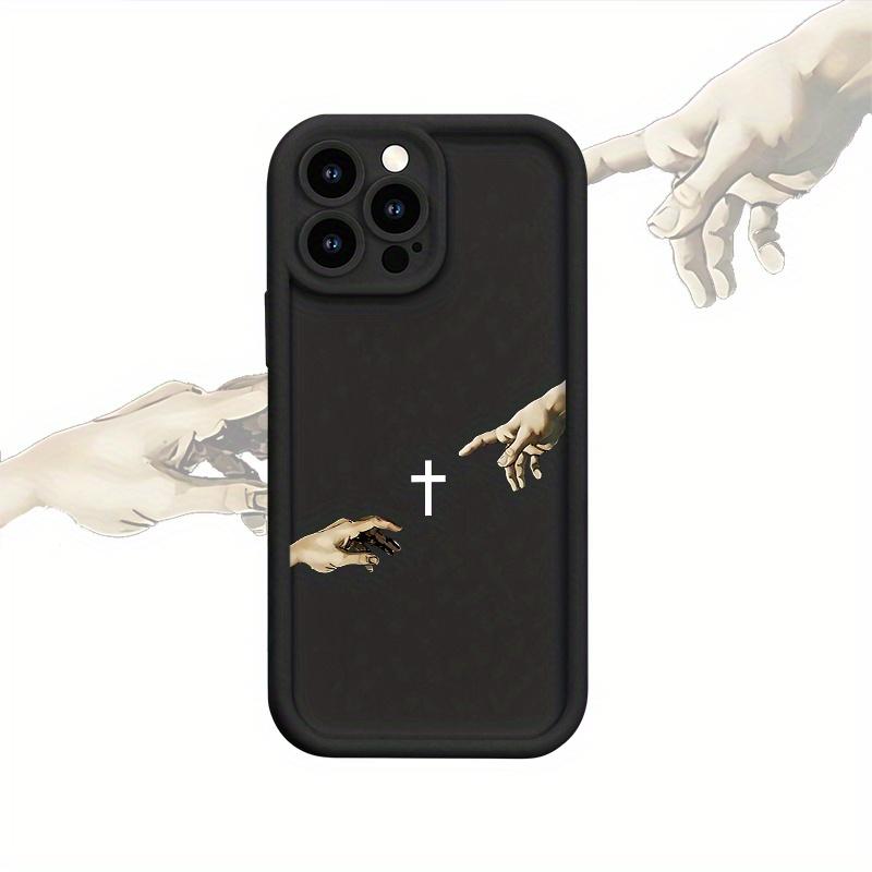 Protect Your Phone Soft Phone Case Simple with Jesus Will Help You Patterns UV Printing Matte Phone Cover 360 Degree Full Protection for iPhone 17 E Air Pro ProMax iPhone16 15 14 Plus 13 12 Mini 11 X XS XR for Smartphone Best Gift Birthday Girl Boy