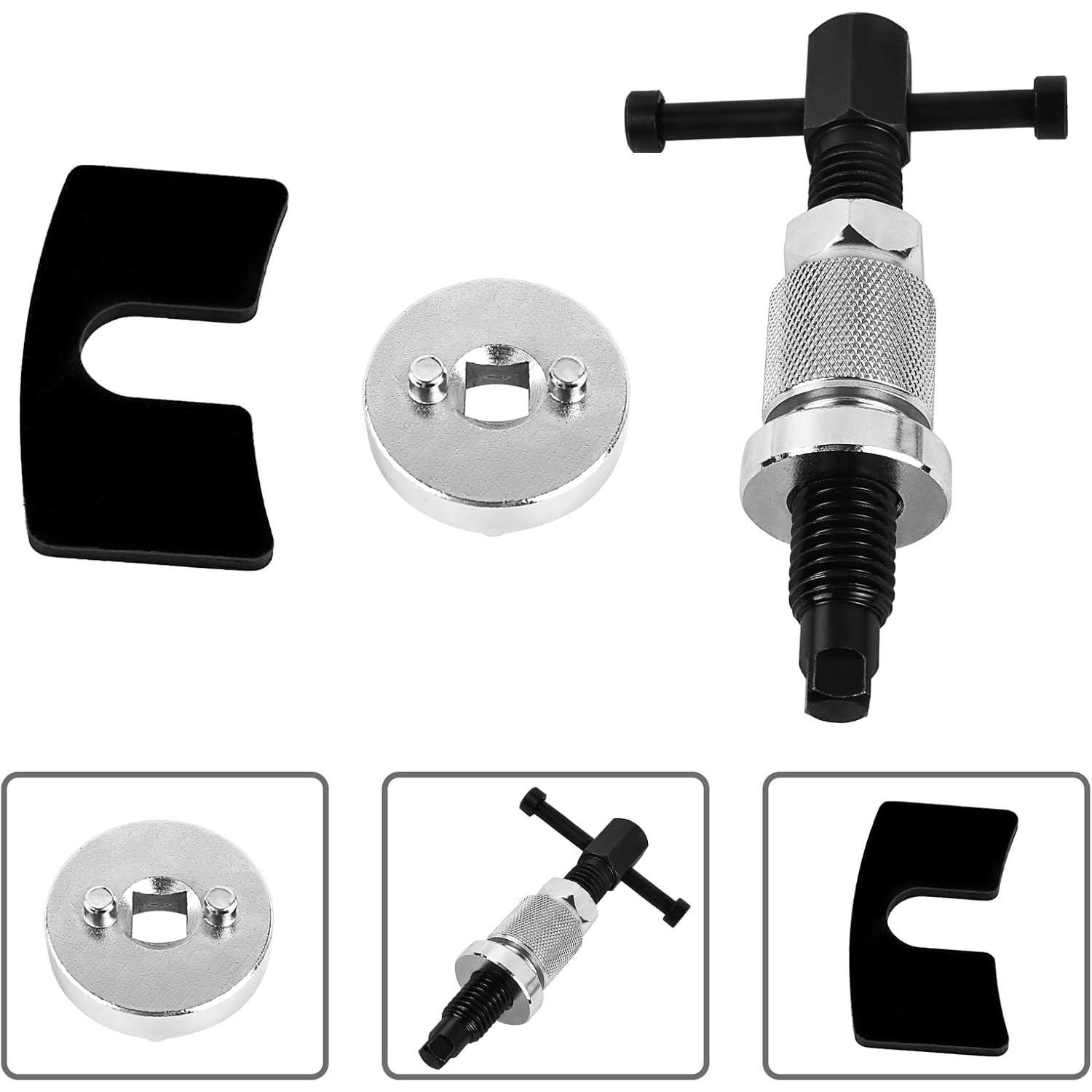 Caliper  Rewind Tool - Upgraded  Caliper Compression Tool for Disk  Pad, Replacement   with Right Handle