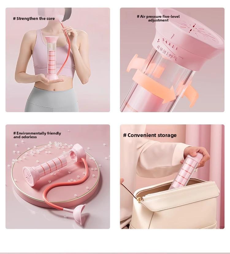 Abdominal Breathing Dumbbell Vital Capacity Lung Function Exercise Core Training Improves Endurance Fitness