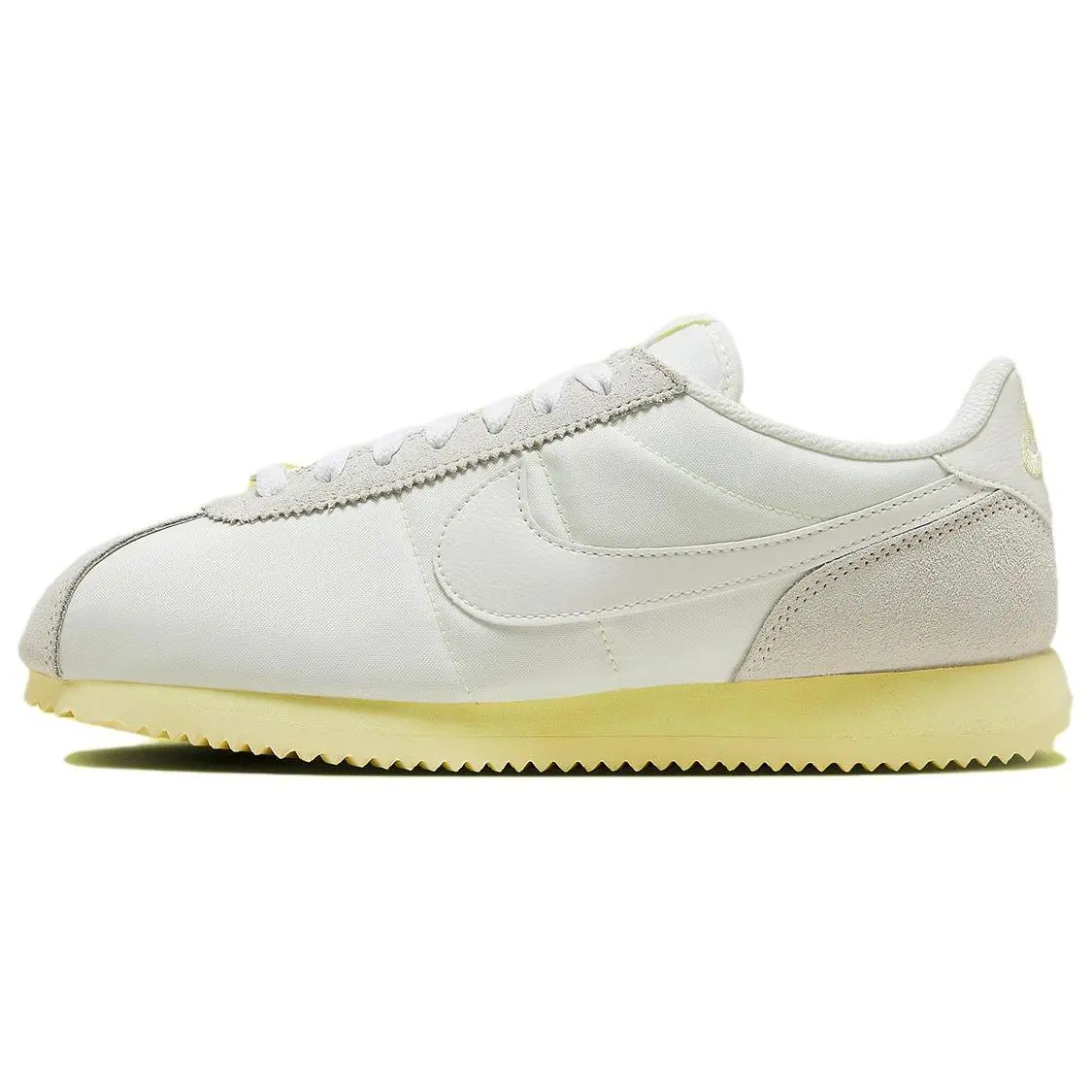 Nike Cortez Women’s Comfortable Durable Low-Top Casual Running Shoes in White Verifiable, with credentials and supporting global authentication