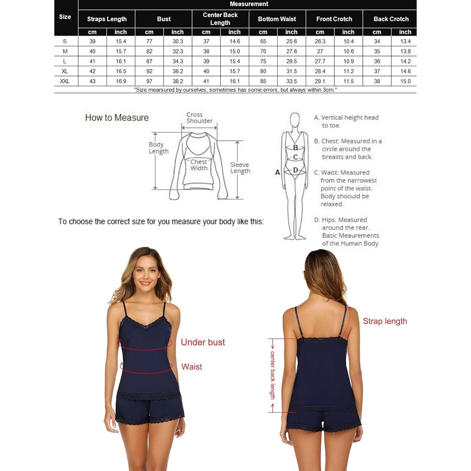 Women's Camisole Pajama Set Modal Pajamas Lace Trim Short Pajama Set with Shorts Easter Gift