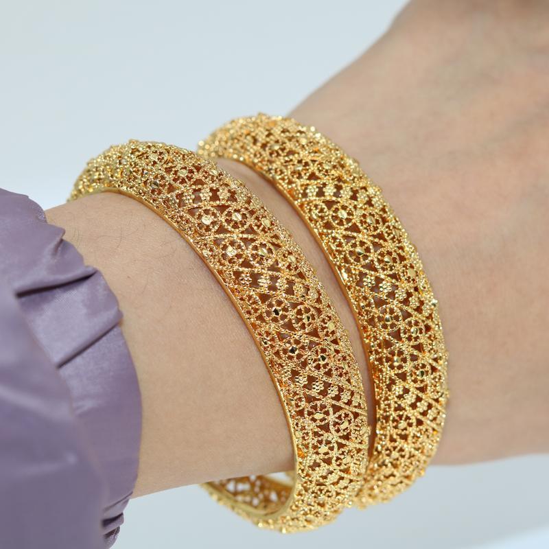 Female dubai ball bracelets, Ethiopian bracelets, wedding jewelry African gifts,golden color,ideal for middle east,gold bracelet