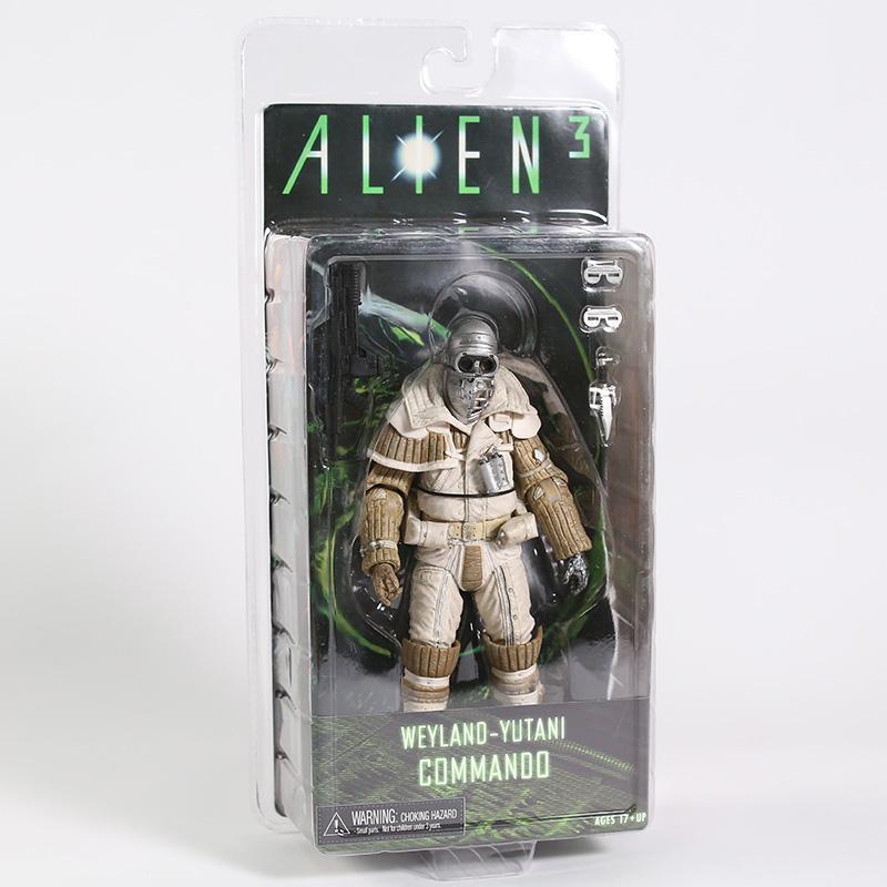 NECA Aliens Xenomorph Warrior Dog Alien Ellen Ripley Weyland Yutani Bishop Colonel Cameron 7"Action Figure Collectible Model Toy popular