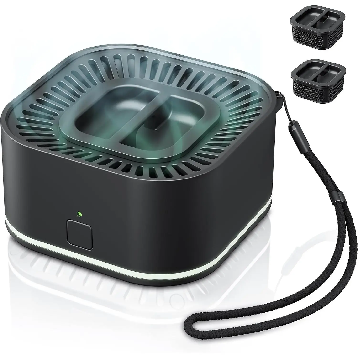 Portable Mosquito Repellent Outdoor Patio & Indoor Rechargeable Electronic Insect Repellent Device | 20 ft Coverage Zone for Camping, Hiking, Backyard | Safe for Kids & Pets | 2 RefillsGift.