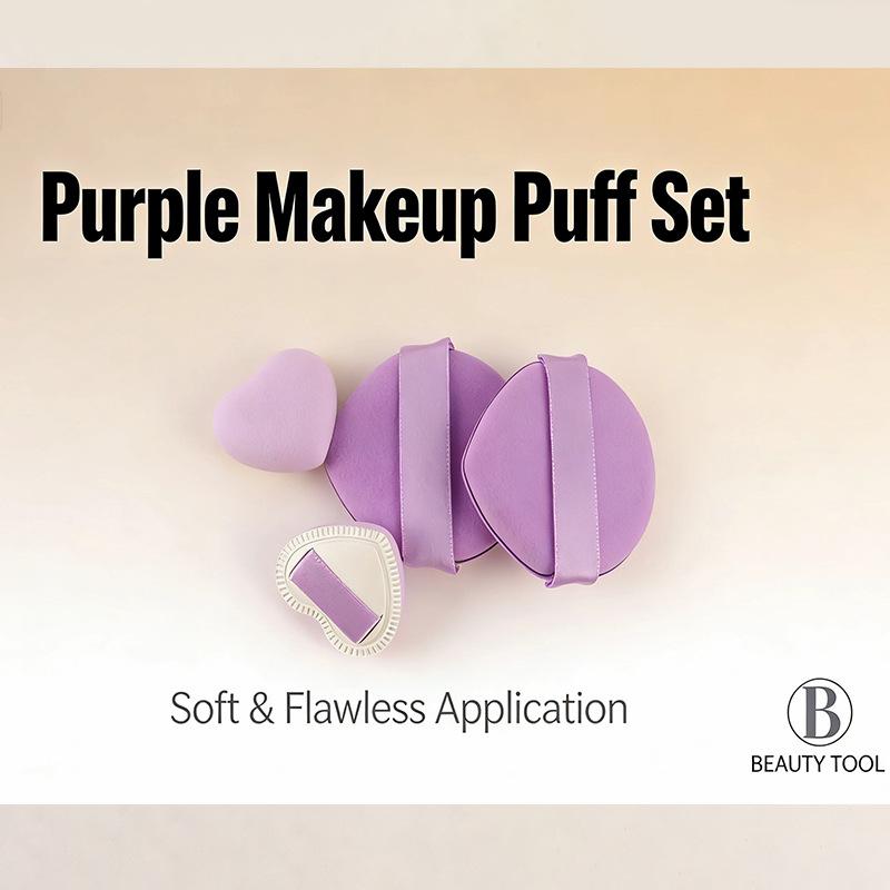 44-piece beauty tool set with 20 makeup brushes, toiletry and makeup bag, puff, and travel kit